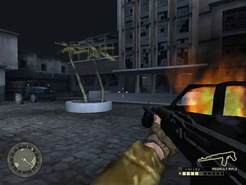 Скриншот из игры буря в пустыне